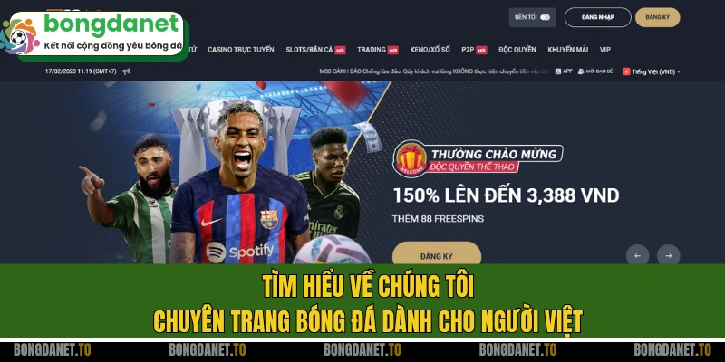 Tìm hiểu về chúng tôi, chuyên trang bóng đá dành cho người Việt